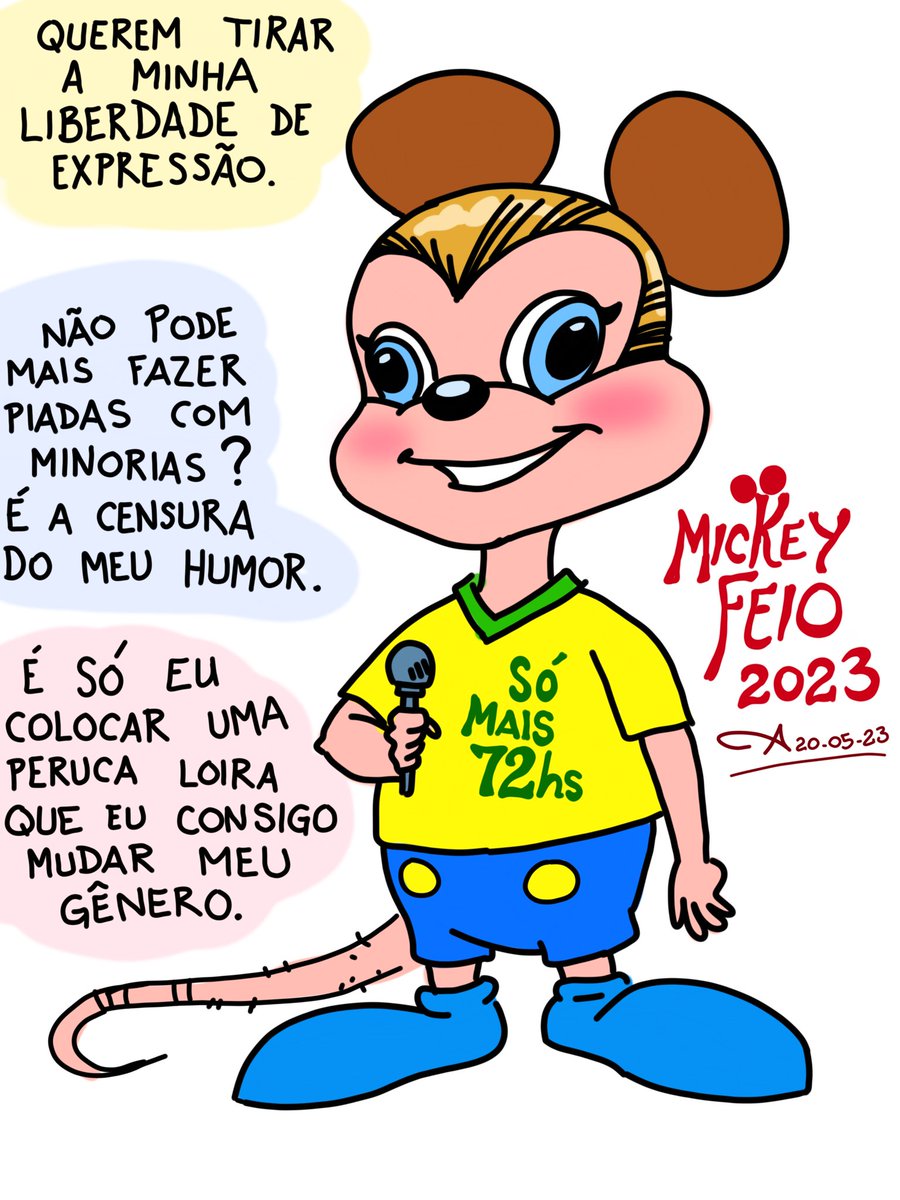 LCAbrahao's tweet photo. Meu "Mickey Feio".
#mickeyfeio #mickeyfeio2023
_ https://t.co/4bPbTf8R1J