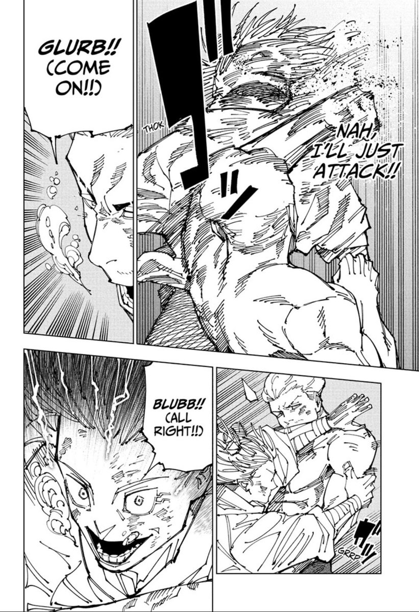 lsd__souza's tweet photo. @EarlDressShirt good thing this fight is only 6 chapters https://t.co/8skk9gBlho