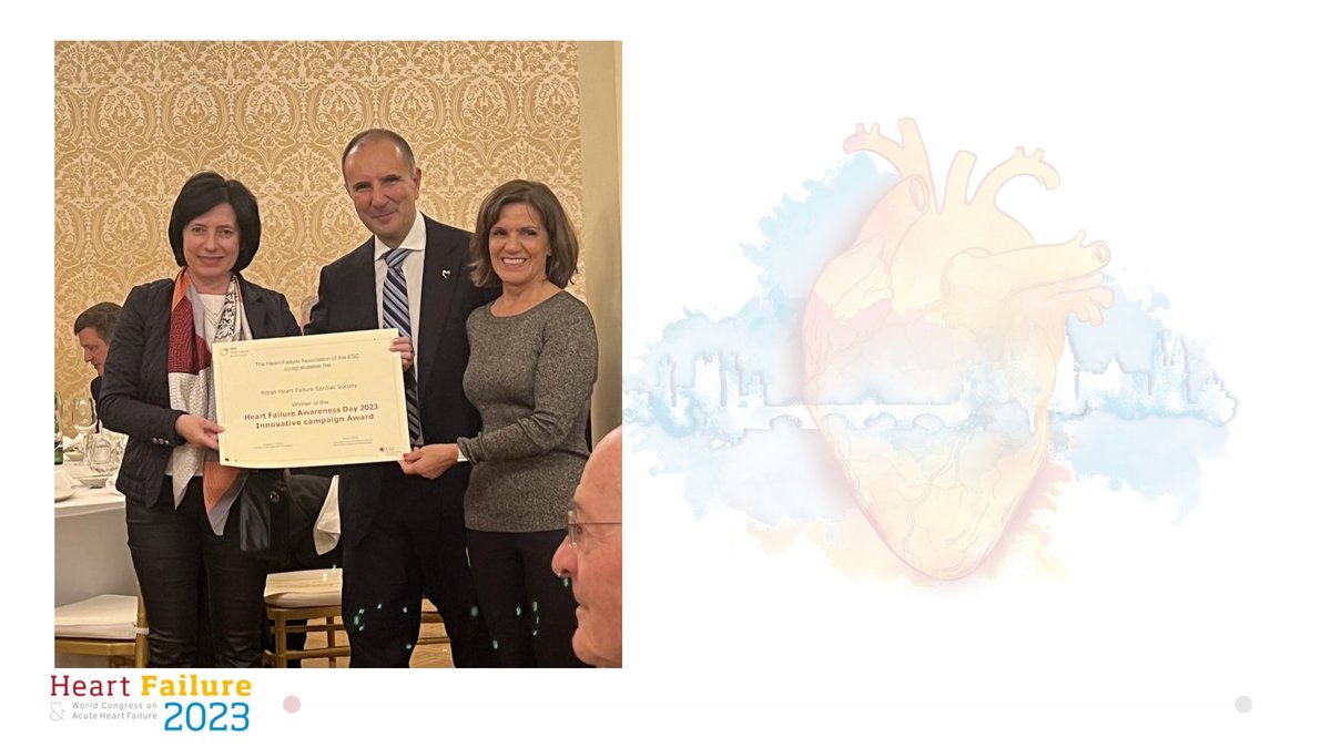 HFA_President's tweet photo. 4/5 Best Campaigns of the #HeartFailireAwarnessDays  POLAND

@MarcoMetra @GMCRosano @m_piepoli @ppponikowski @ARakisheva @_antocannata @WilfriedMullens @SotiriaLiori @BrendaECMoura @MariannaAdamo1 @GianluSava @mewton_nathan @ESC_Lavinia @MagdyAbdelhami7 https://t.co/CKtoZ6cQ1j