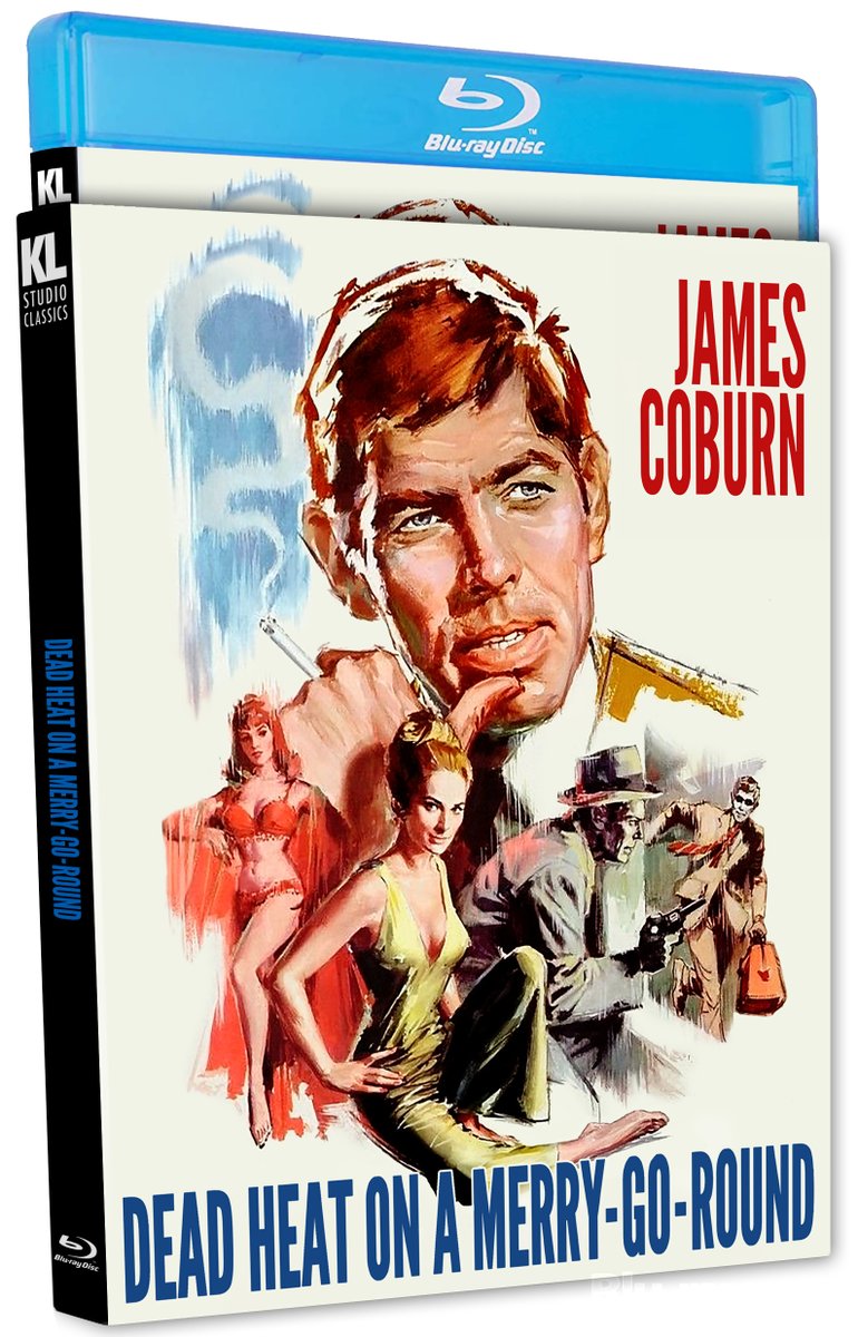 disc_connected's tweet photo. ***ANNOUNCEMENT***
Coming on July 25th from @kinolorber: #DeadHeatOnAMerryGoRound (1966)!
Con artist Eli Kotch (James Coburn) schemes his way to parole by seducing the prison's female psychologist. Once free, he seduces many women, sometimes using disguises and accents to https://t.co/UkIcQwHKx5