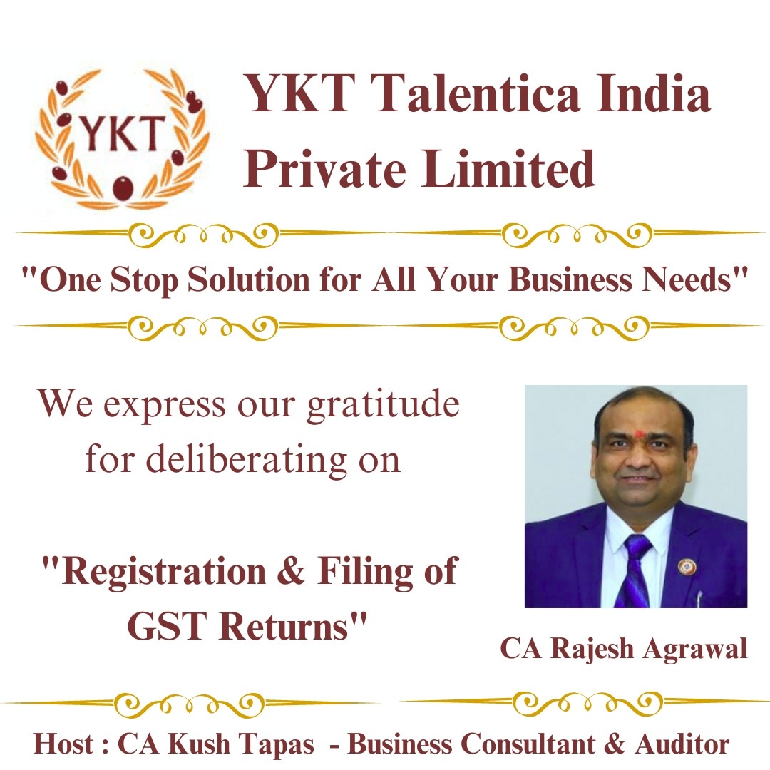 KushTapas's tweet photo. Join us for Today's webinar from Chairman Pune ICAI. Time - 3 PM to 6PM

Connect on 9657011560 /9405304345 for enrollment

#gst https://t.co/kxTyfXUDzu