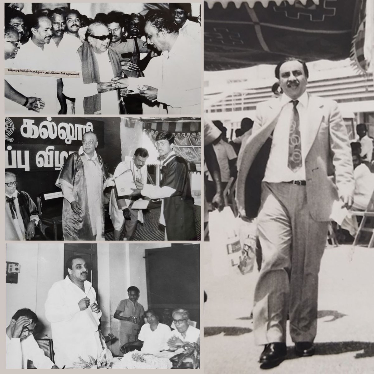 ptrmadurai's tweet photo. On the seventeenth anniversary of the passing of my dear father PTR Palanivel Rajan (27.02.1932 - 20.05.2006), I feel his absence more than ever. Losing my father was a traumatic and defining moment in my life. I had just turned forty, and I was on a business trip in Tokyo when I received the heart-breaking news. We were expecting our second child, and we were filled with the grief that my father would never meet this grandchild. It is an undying regret that I was not by his side in his last moments.

His death was especially poignant as he was on the train to Madurai for a rousing reception, having just been sworn-in as Minister for Hindu Religious & Charitable Endowments, when he suffered a fatal heart attack. A planned celebration in my father’s honour turned into his funeral rites. 

This unforeseen, tragic turn of events still weighs on me. The healing which nurtures me is the love and regard with which the people of Madurai and the state hold my dear father. Almost every day, I meet someone who shares some anecdote about my father and the transformative role he played in their life. 

Since I only entered public life to follow the path of my forefathers, there have been several moments of crisis where I have had to ask myself: “What would my father tell me to do if he were alive today, and able to offer me guidance?” And in these minutes of soul-searching, I realise that my father’s advice to me is not through words but through the way he lived his life. 

This Memorial Day, in the light of recent developments, I reflect even more than usual on my father’s life. Political office and other positions touched him only fleetingly through his diverse career and life. But he is remembered today for the immense good he did for people. If there is a key lesson from my father’s life (of the many I can learn), it is the realisation that all positions are outside of our control and short-lived.

What lives after us, and what has long outlived my father, are our good deeds, our service to the people - whether in office or not.