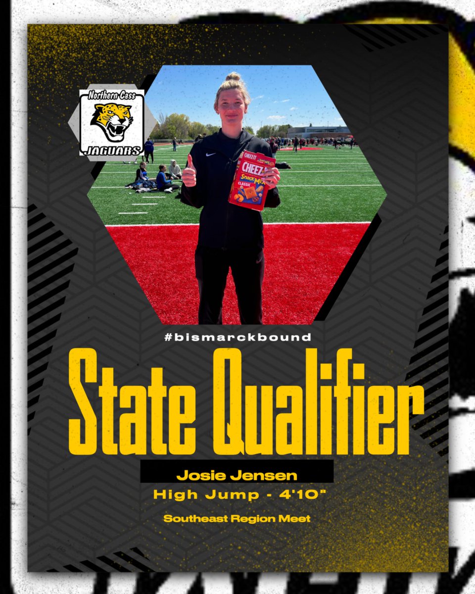 Josie is the Region High Jump Champion and clinches her trip to State!