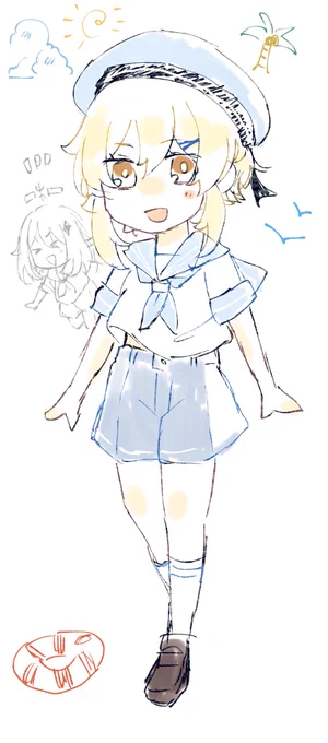 実はこのセーラーのイメージだったのだ