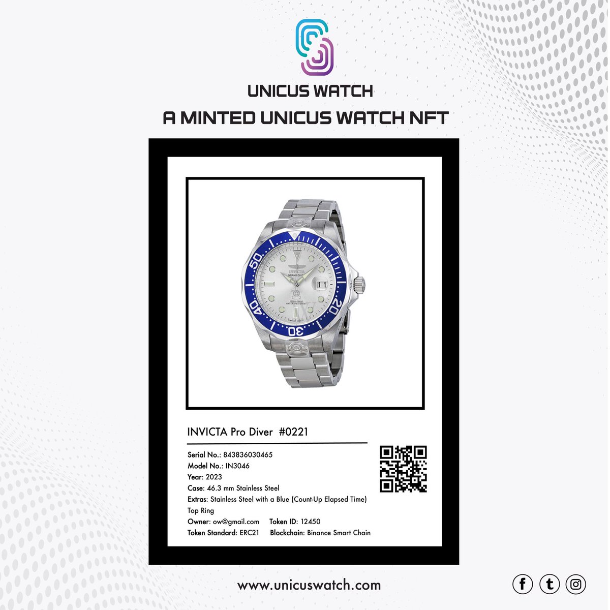 Unicus Watch tweet media