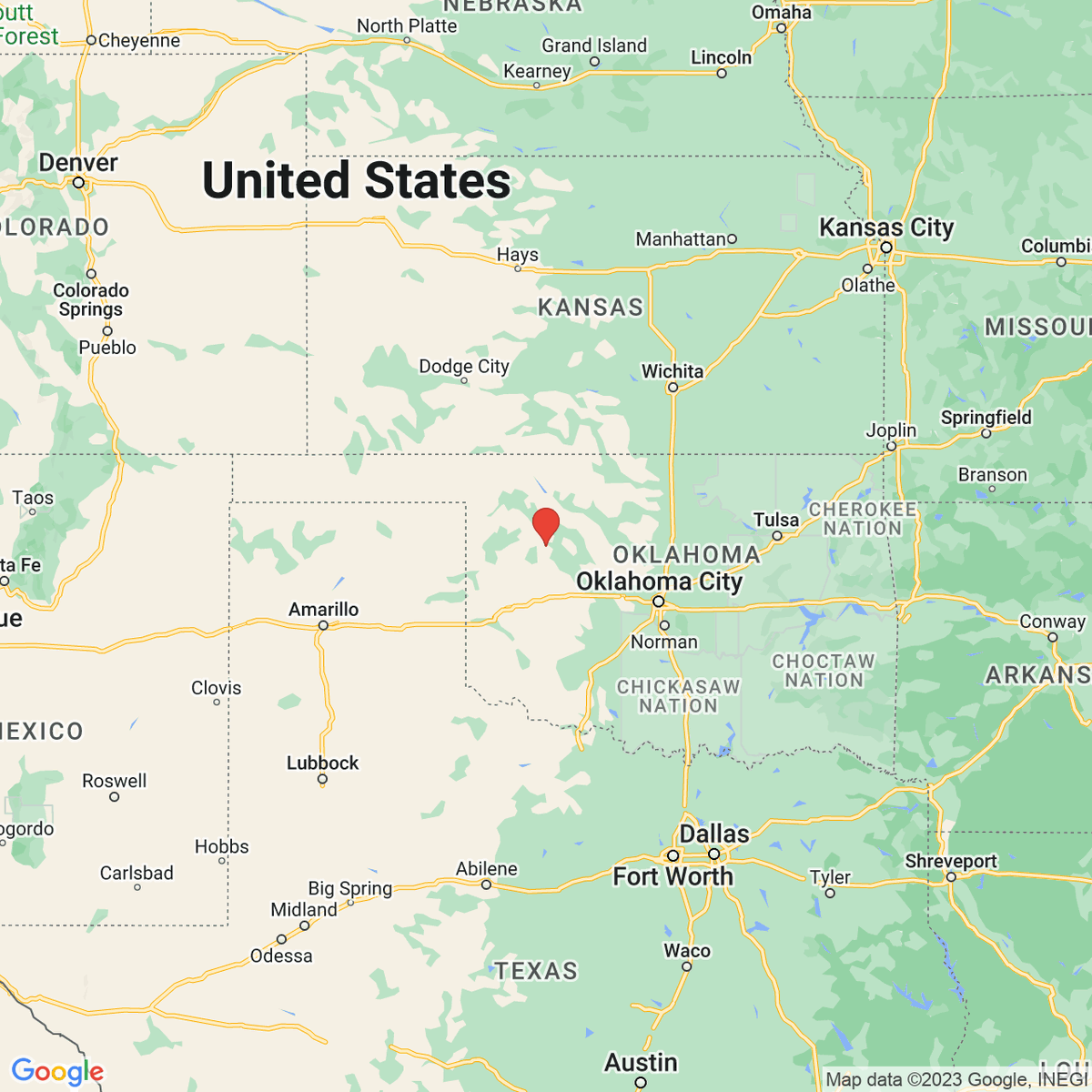 New town every hour on Twitter "Taloga, Oklahoma Population 312