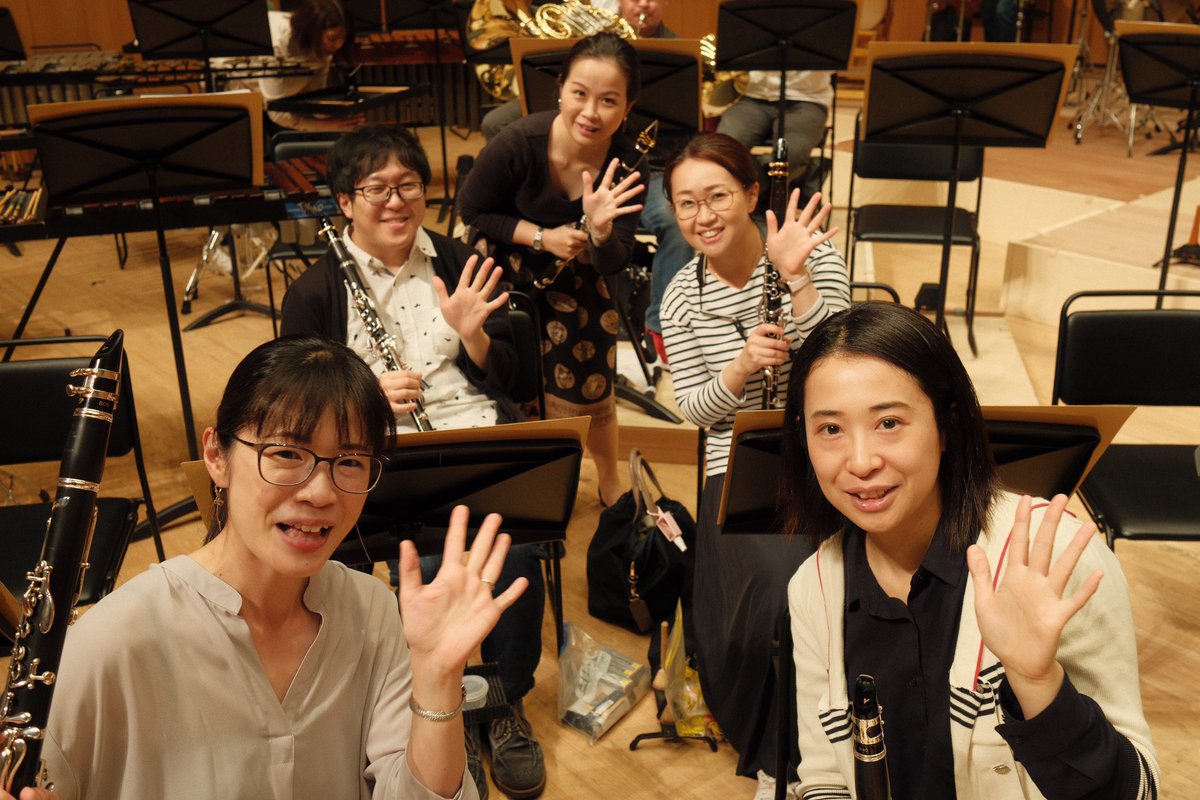 かわさき吹奏楽まつりもうすぐ会場！！
カルッツかわさきにてTKWO一同お待ちしております！！

雨あがってよかった😆
さぁ頑張るぞー💪