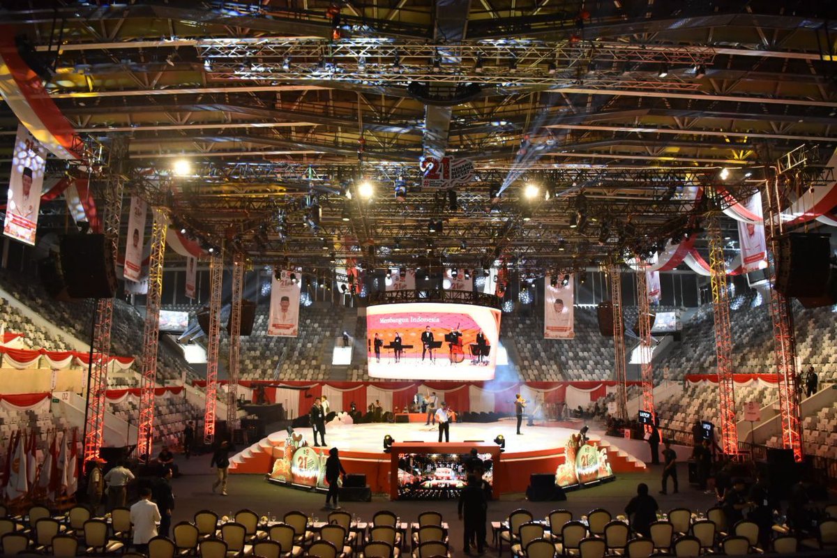 Hari ini puncak Peringatan #Milad21PKS di Istora Senayan