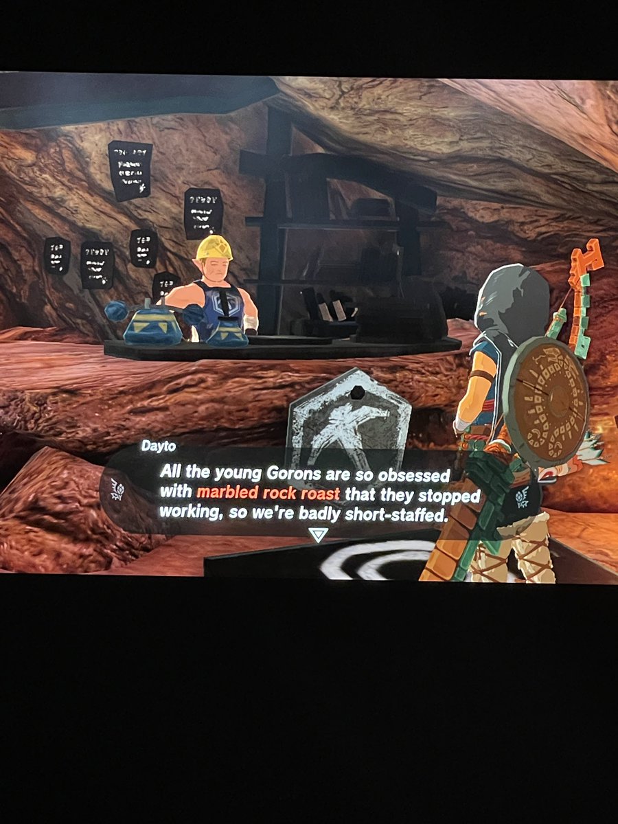 vGoodFreelancer's tweet image. lmao when is twitter gonna cancel zelda totk over the goron quest