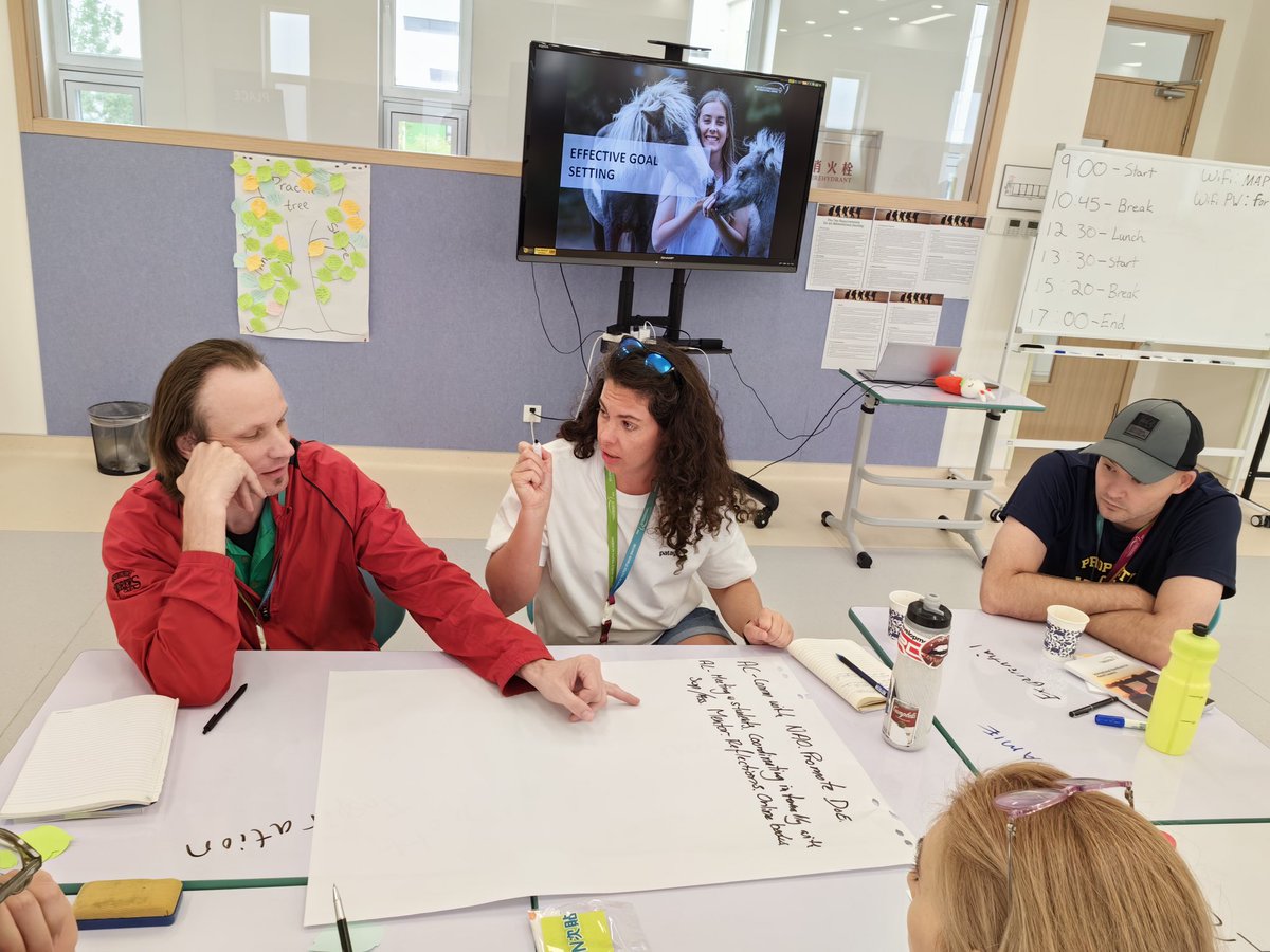 MissNicholaAnn's tweet photo. Enjoying some #InternationalAward training as we develop and get ready to introduce it to our students next year #DukeofEd #service #skill #activity #journey https://t.co/G9YSsS5luK