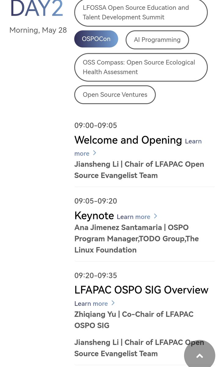 Arnuojo's tweet image. First OSPOCon in China is coming soon, May 28@Shanghai. #GOTC2023 #OSPOCon gotc2023.oschina.net/en