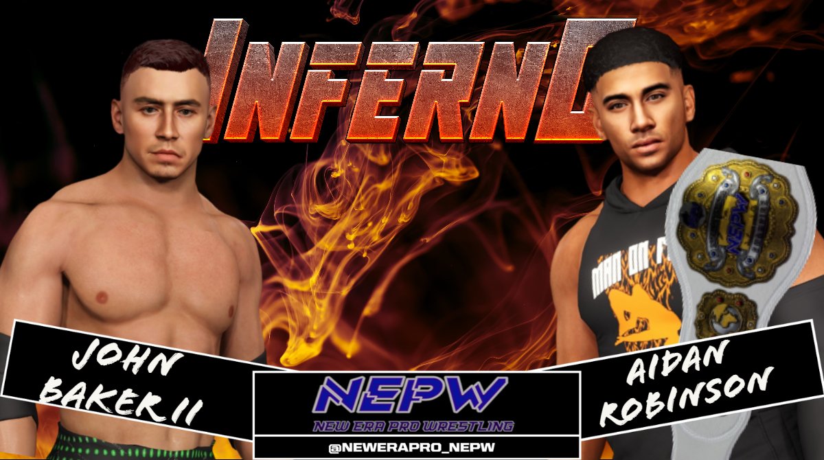 NewEraPro_NEPW's tweet photo. NEPW INFERNO WILL BE TOMORROW AT 5:30 PM EST! (more times below)

We have a big lineup including: 
🔴John Baker II VS Aidan Robinson 
🟠Lou VS X 
🔴Cheryl Malone VS X
🟠MVH Open Challenge
🔴Chase Ventura VS Jacob Henderson

+ More tomorrow night at https://t.co/pdFsTe6MpM! https://t.co/9L7uQvvSPr