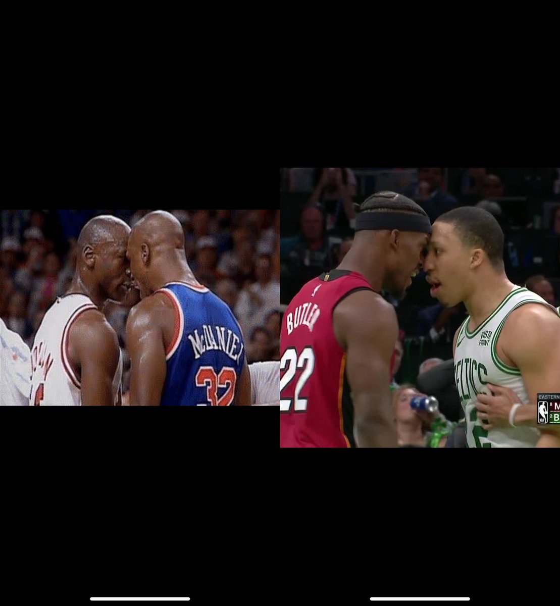 bachibb1's tweet photo. Like father, like son @JimmyButler @NBAonTNT @NBA  #PlayoffJimmy #jimmybuckets https://t.co/1Cd8GYzsa3