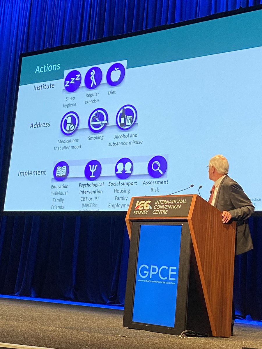 Importance of lifestyle in depression ⁦<a href="/GPCECONF/">GPCE</a>⁩