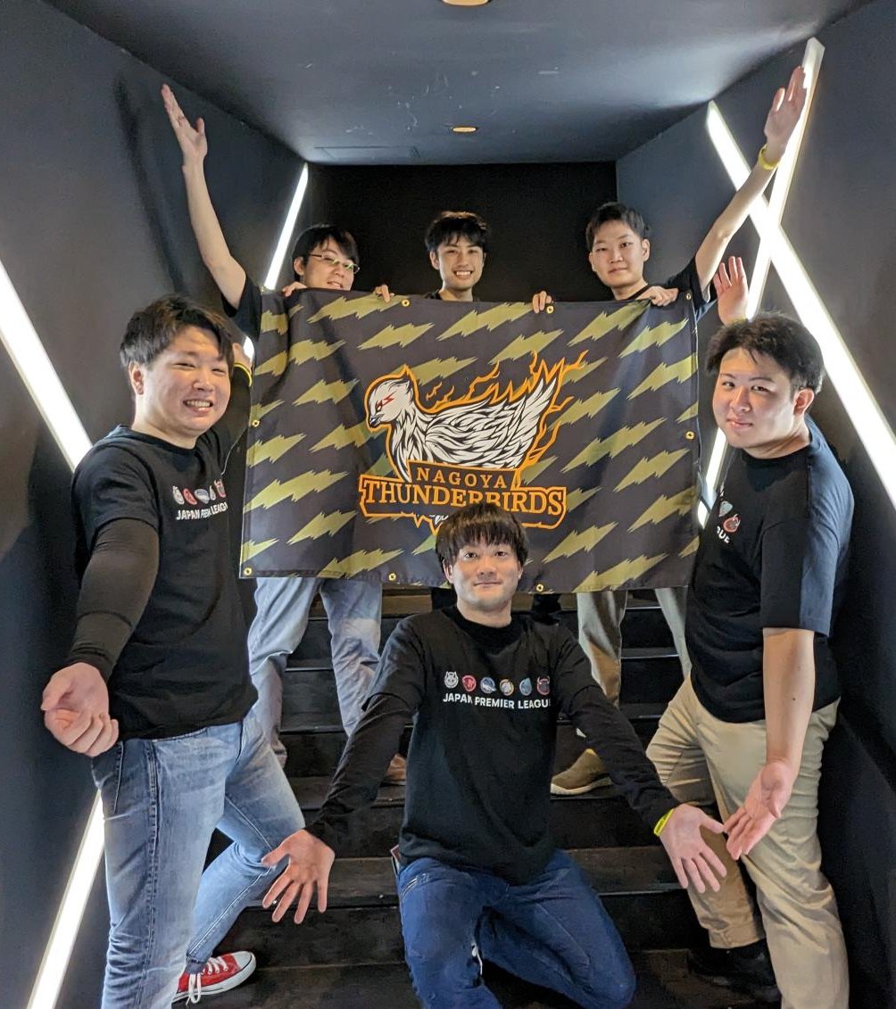 wotasiaja's tweet photo. ||◤JPL 2023 SPRING SPLIT◢||
#JPLWoT
オフライン決勝戦 LFS池袋イベント
📅5月20日(土)14:00~

【チーム紹介-THUNDERBIRDS⚡】#THUWIN
コメント：シーズン結果は3位ですが、実力に自信あり！一本一本確実に。優勝バッチゲットだぜ！THUNDERBIRDSファイティン！

🖥詳細：https://t.co/LslNP8XPjT https://t.co/bcb7bojQMq