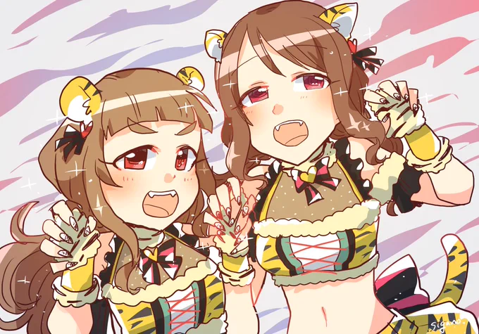 なおみゆ(再掲) #みんなでなおすき#三船美優 #神谷奈緒
