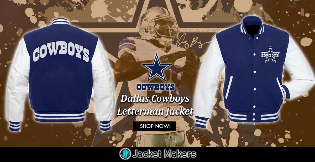 #DallasCowboys Royal Blue and White Letterman Jacket.
<Click on Link Shop Now>
jacketmakers.com/product/dallas…
#OOTD #Style #Fashion #Outfit #Costume #Cosplay #Jackets #gifts #NFL #Throwback #Cowboys #Dallas #CowboysNation #summercollection #varsityjacket #sale #offers #shopnow