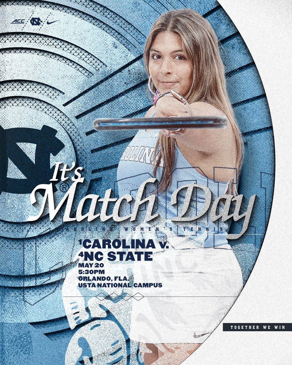 UNC_wtennis's tweet photo. 𝐅𝐨𝐫 𝐀 𝐍𝐚𝐭𝐢𝐨𝐧𝐚𝐥 𝐂𝐡𝐚𝐦𝐩𝐢𝐨𝐧𝐬𝐡𝐢𝐩.

🆚» No. 4 NC State   
⌚️» 5:30 p.m.    
📺» https://t.co/rB6An5FUzY
📊» https://t.co/zJtamnpzvN

#GoHeels🐏🎾 https://t.co/hU2AhnoelX