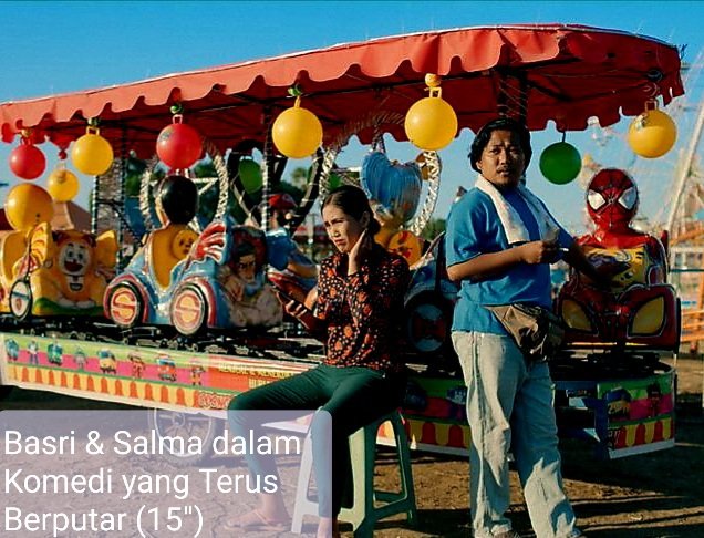 yan_widjaya's tweet photo. #Basri&amp;SalmadalamKomediyangTerusBerputar (Hore Pictures/XRM Media/2023) Prod: John Badalu, Sue Turley. Sut Khozy Rizal. Pemain: Arham Rizky, Rezky Chiki. Sin: pasutri tukang odong2, 5 thn menikah belum punya anak, pdhal setiap hari melayani anak2. Film pendek (15") pilihan Cannes https://t.co/6GBs1gvJPX