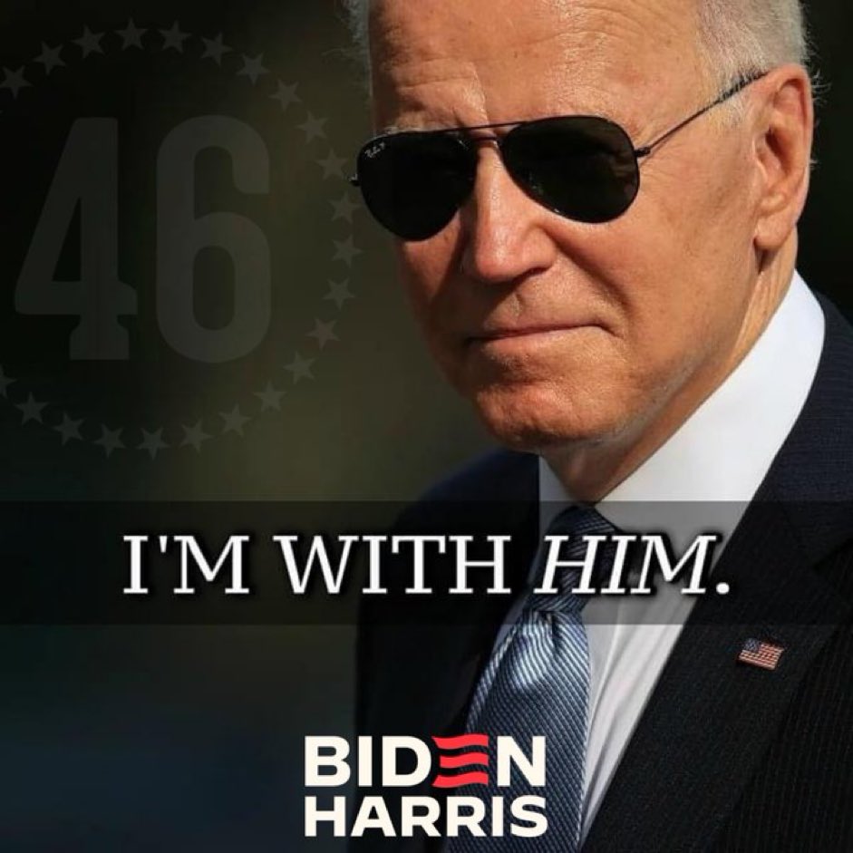 Who’s with me?   #BidenHarris2024 💙