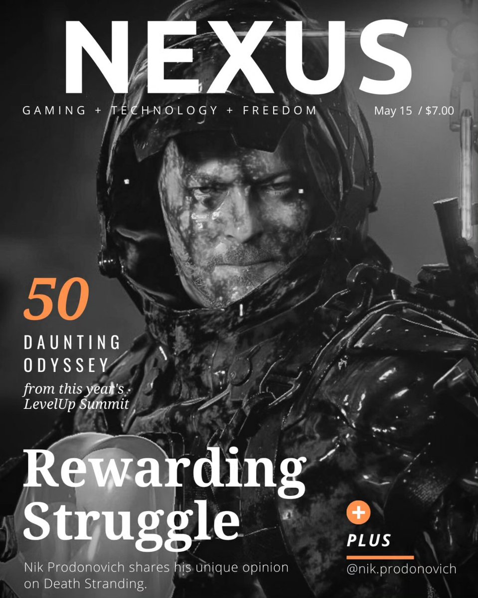uhuhnoname's tweet photo. Ohhhhh yes!π
πΈ
#deathstranding
#community4vp #gamingscreenshot #gamephotography #gamergram #gameplexus #gamecollector https://t.co/rhDTSD8Fla