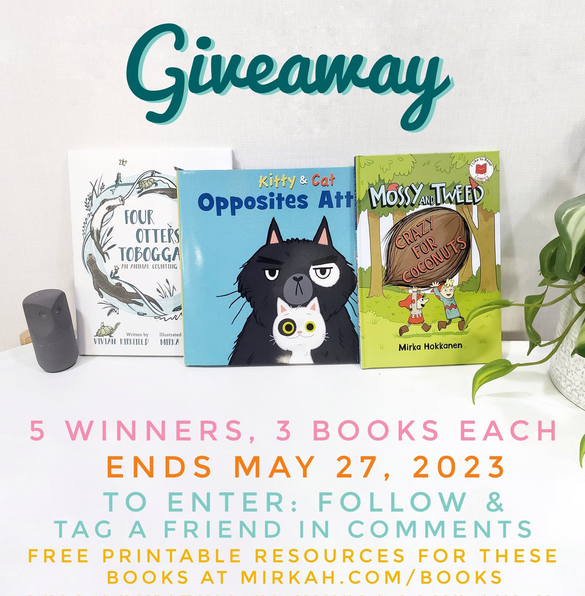 🎉Giving away 15 books to celebrate end of the school year!🎉 To enter follow and tag your friends in the comments. Giveaway also running on Instagram@MirkaDraws for extra entries. #librarians #TeacherAppreciationWeek #teacher #homeschooling #teachertwitter #kidlit #pb23s