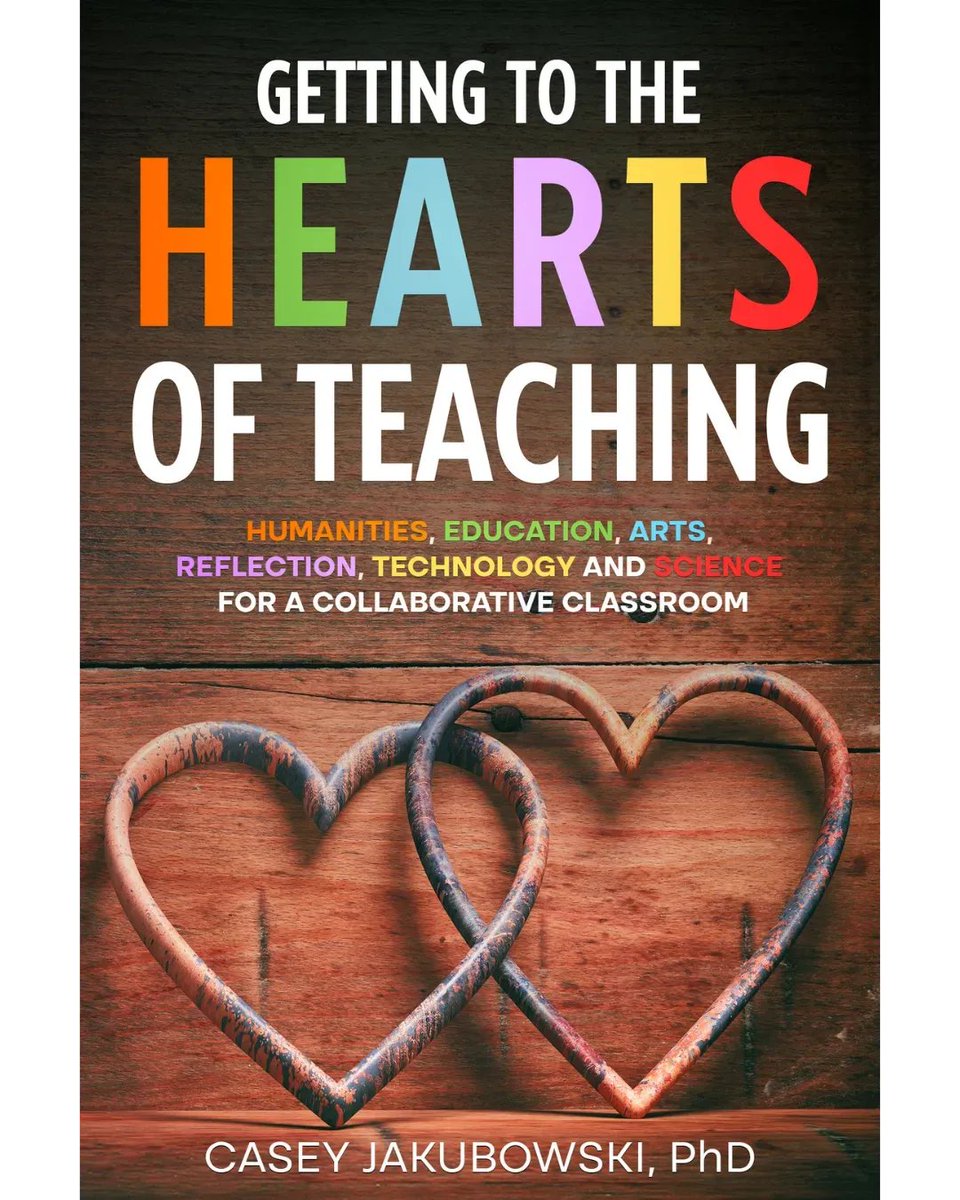 EdumatchBooks's tweet photo. ICYMI: Launch of Getting to the HEARTS of Teaching: Humanities, Education, Arts, Reflection, Technology and Science for a Collaborative Classroom by Dr. Casey Jakubowski @caseyj_edu
https://t.co/ztlDIFN17t
#Teaching #educhat #education #NewBook #AuthorsLaunch https://t.co/CHBHSGFwuy