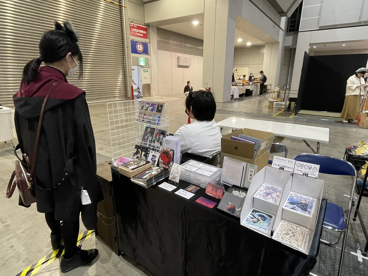 vestwe3's tweet photo. 設営完了
E-237にてお待ちしております〜 https://t.co/5sVQPHp9Lh