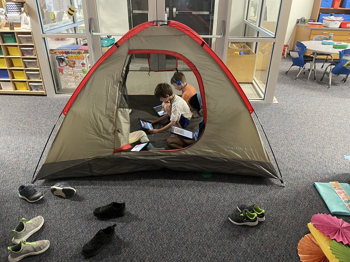 Wolford kindergarten had fun “camping out” out this week as wrapped up their final full week as kindergartners <a href="/wolfordcampus/">Wolford Elementary</a>