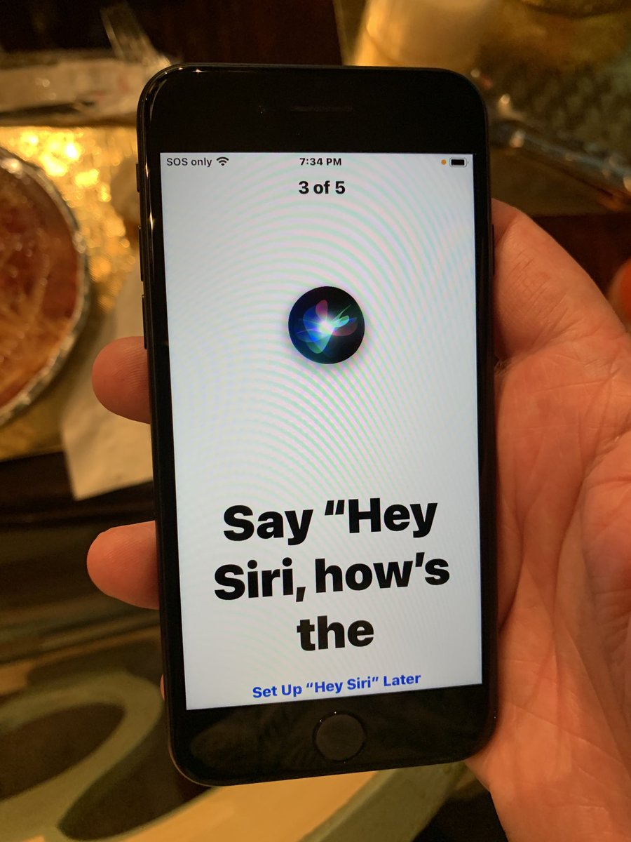 Not exactly optimal for old-timers setting up their phone, it is? #iphone