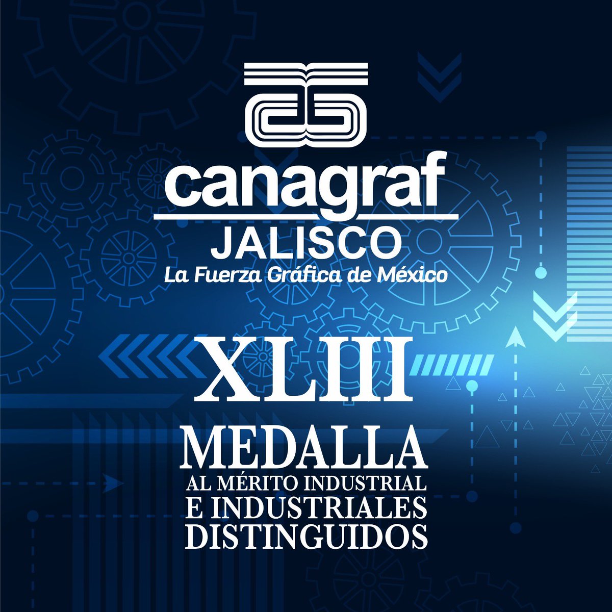 Canagraf Jalisco extiende la más cordial invitación a participar en la convocatoria de la XLIII Medalla al Merito Industrial e Industriales Distinguidos.

Para mayor información consulta el siguiente enlace:

canagrafjalisco.com/convocatoria.p…