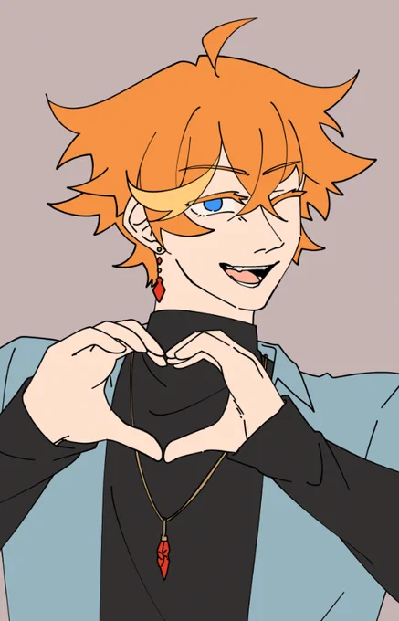 Finishing up DCKZ idol cards on stream! :) This time, Childe and Zhongli!   (Come on over and say hi! I'd love to show you diluc and kaeya's finished cards!!) 