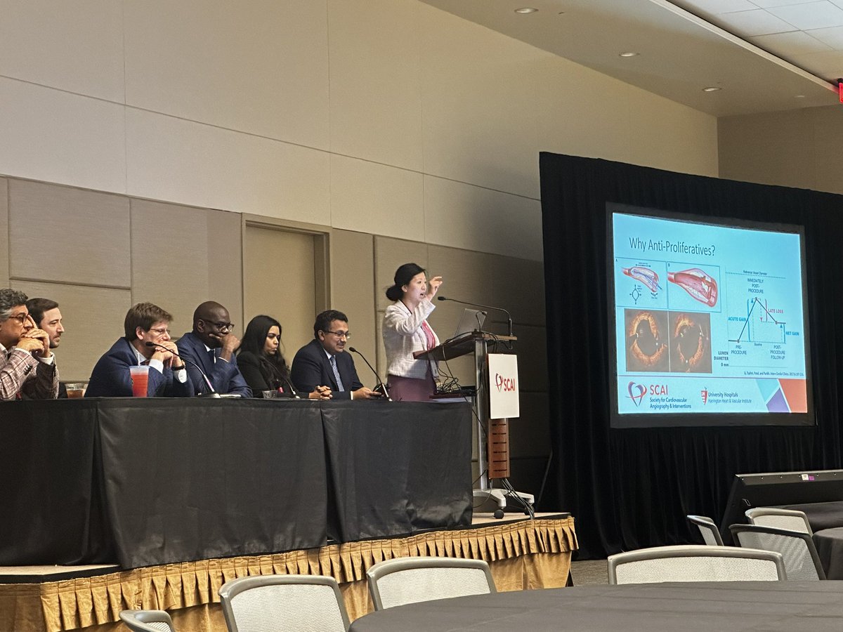 monteleoneMD's tweet photo. #SCAI2023 Complex PV Interventions #CPVI dinner wrapping up the day. My PV #SCAIFellows co-chair @JunLiMD “Definitive Tech for SFA” https://t.co/xpmgoZiCJw