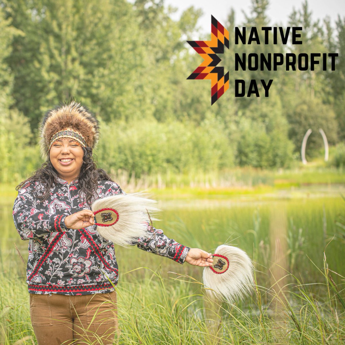 ANHC's tweet image. As the only statewide living cultural center in AK, ANHC is dedicated to advancing &amp;amp; strengthening all cultures &amp;amp; regions within the state. Help us foster a future that honors &amp;amp; uplifts the rich heritage of Alaska Natives. Donate here: tinyurl.com/2p9r3jh4
#NativeNonprofitDay