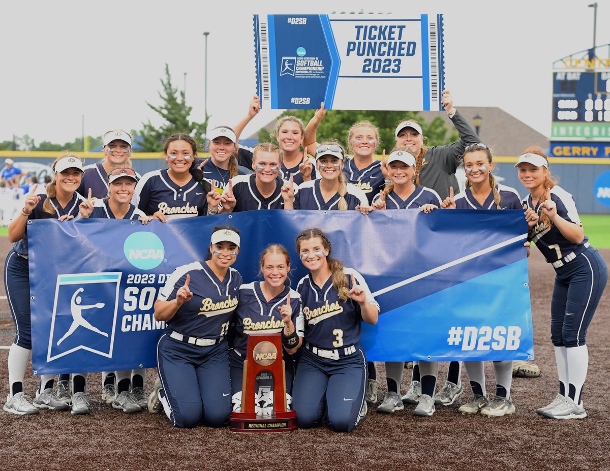 Central Oklahoma is the 2023 NCAAD2 Central Region Champs after beating Southern Arkansas twice today. They now go to the #D2SB world series in Chattanooga, Tenn to compete with the other regional winners. #RollChos @UCOSoftball @ucoathletics