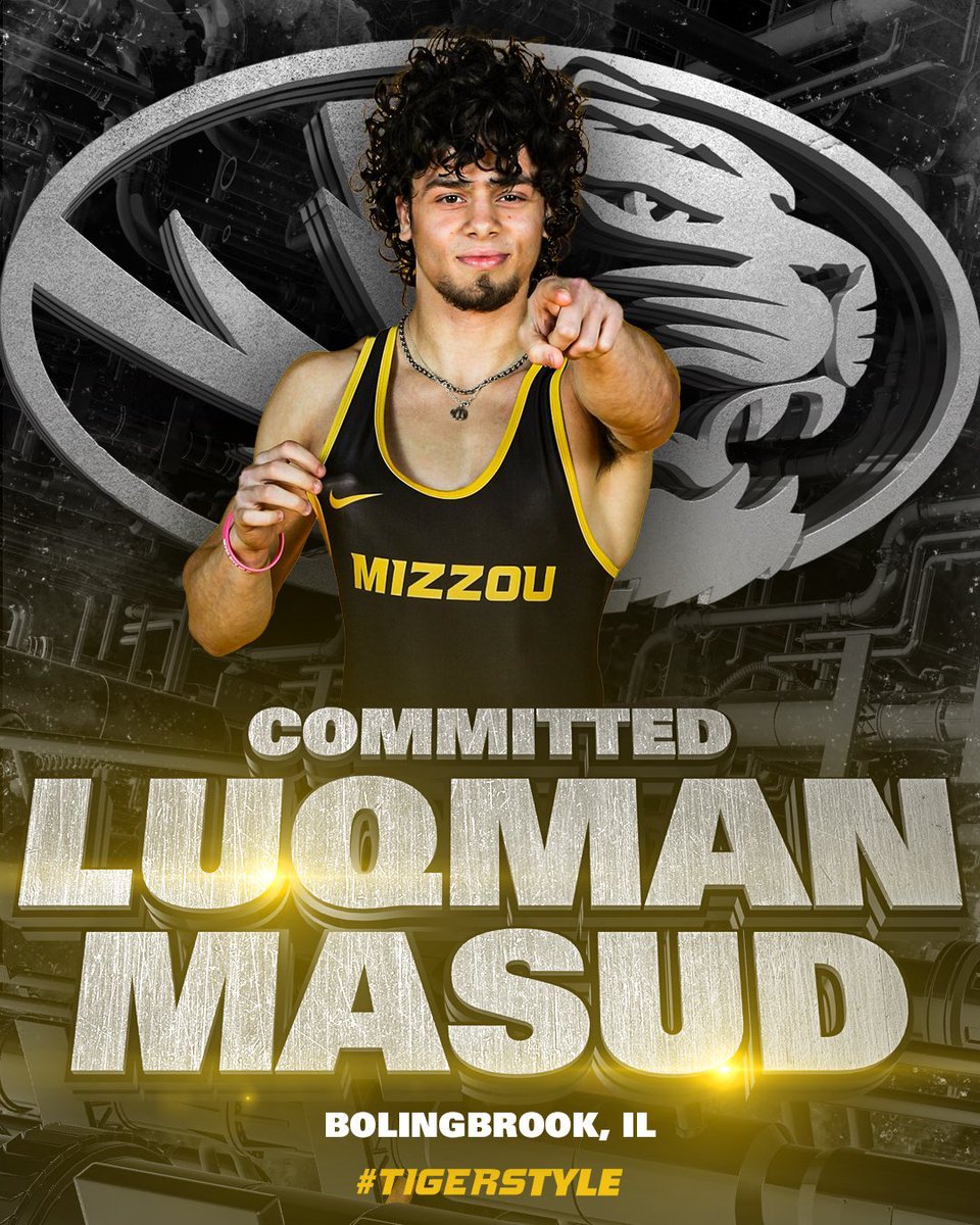 @MizzouWrestling gets Luqman Masud, a transfer from @JJCWrestling. Was an All-American at 125 and the schools all time leading scorer. Was also their Male Athlete of the Year!