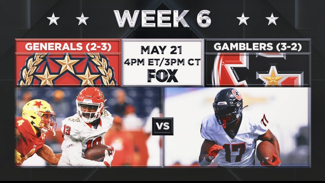 TheUSFLNewsHub's tweet photo. USFL 2023: Week 6 New Jersey Generals Preview/Prediction (via @ByMikeMitchell) https://t.co/WsuMtvn1eS #USFL #USFLWeek6 #USFL2023 #NJGenerals https://t.co/LcUynyMXIF