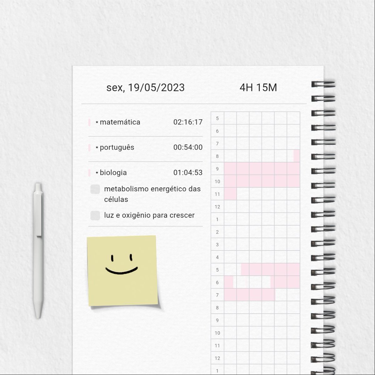 swee1study's tweet image. 🌱Study vlog | 19.05.23

Tô feliz que estudei 4 horas, tinha um tempo que estudava tanto 😁