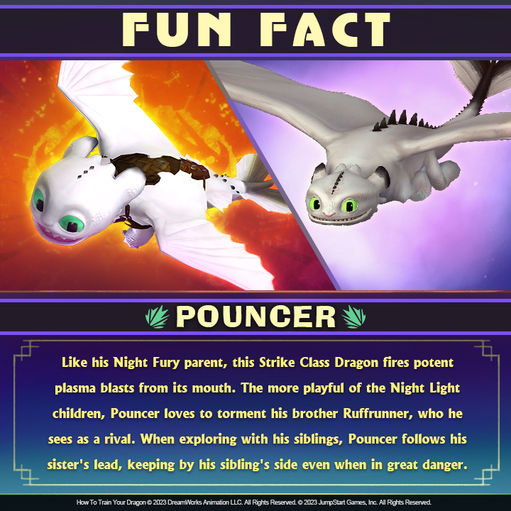 SchoolOfDragons's tweet photo. Pouncer and the Speed Stinger is on Sale now! #Funfactfriday #SchoolofDragons https://t.co/721lfGJtuj