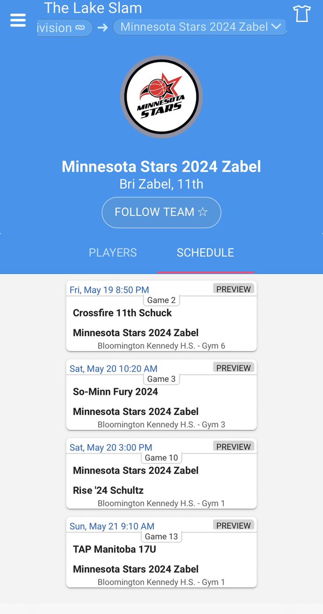 Excited for another opportunity in the gym together!

Come check us out @ Bloomington Kennedy all weekend! 🔥🏀