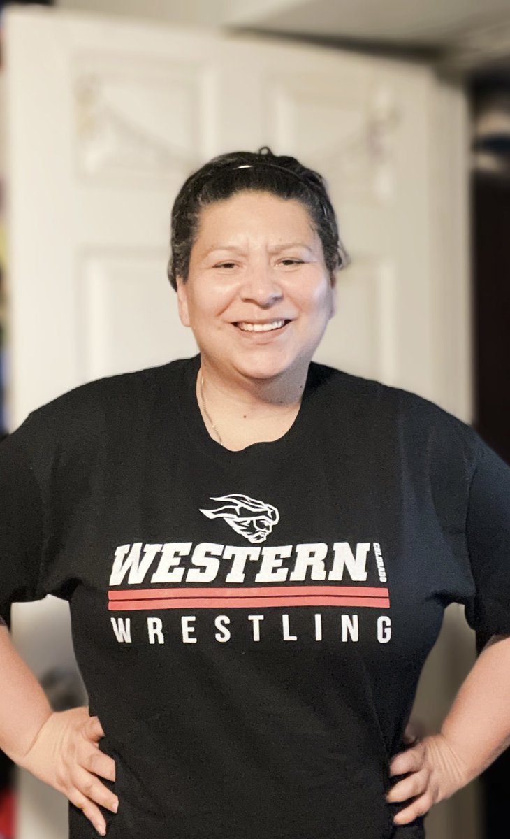 Day 19 shirt 4 #WrestlingShirtADayinMay supporting @wcuwrestling my dad got me this shirt! He went to school at Western and he takes our high school kids to the camp they host every summer! So many great people helping and welcoming in the wrestling community!!