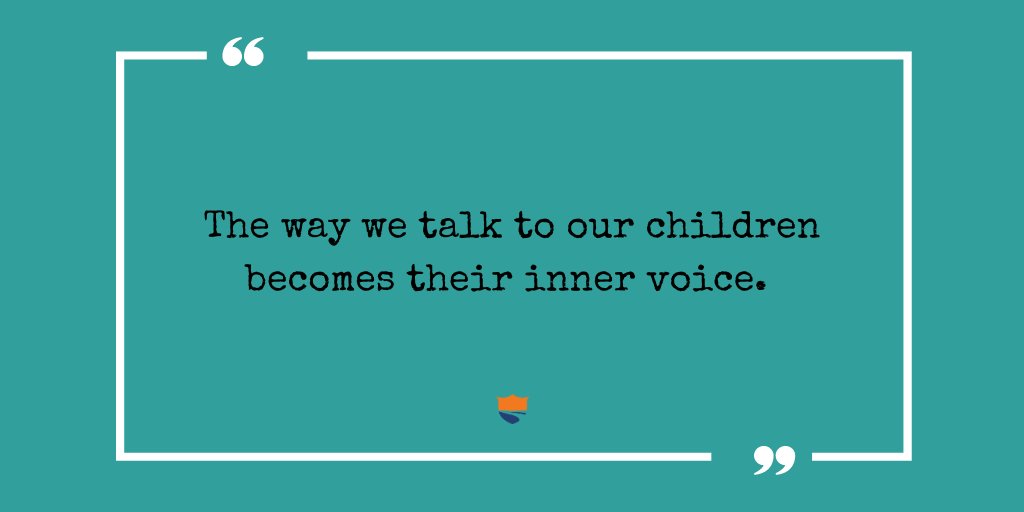 The way we talk to our children becomes their inner voice. - Unknown. 

 #gtscholars #education #quoteoftheday
