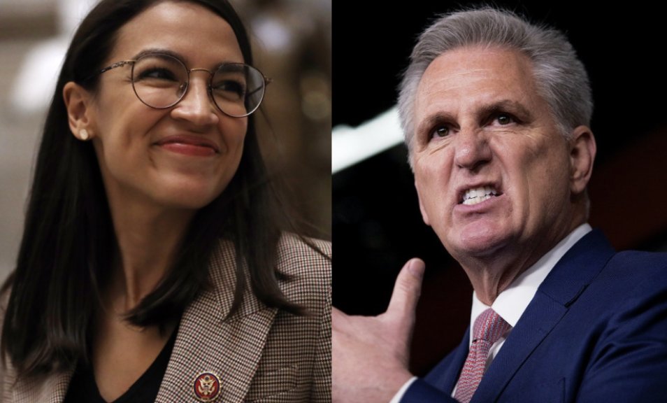 BREAKING: Rep. Alexandria Ocasio-Cortez humiliates Speaker Kevin McCarthy over his bad faith debt ceiling claim that "Washington has to spend less." In reality, all he wants to do is cut crucial programs that help average Americans and then shovel more money to the rich.

AOC