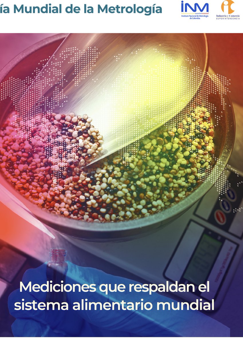 INMdeColombia's tweet photo. Semana #SIM2023 | En el Día Mundial de la #Metrología les compartimos el mensaje de nuestra Directora @MariaDelR11, a propósito de esta fecha, y les  reiteramos la invitación a celebrar este 24 de mayo en @INMdeColombia junto a @sicsuper 

Inscripciones👇 https://t.co/0Ur69Znfqh https://t.co/NXV31ljMHw
