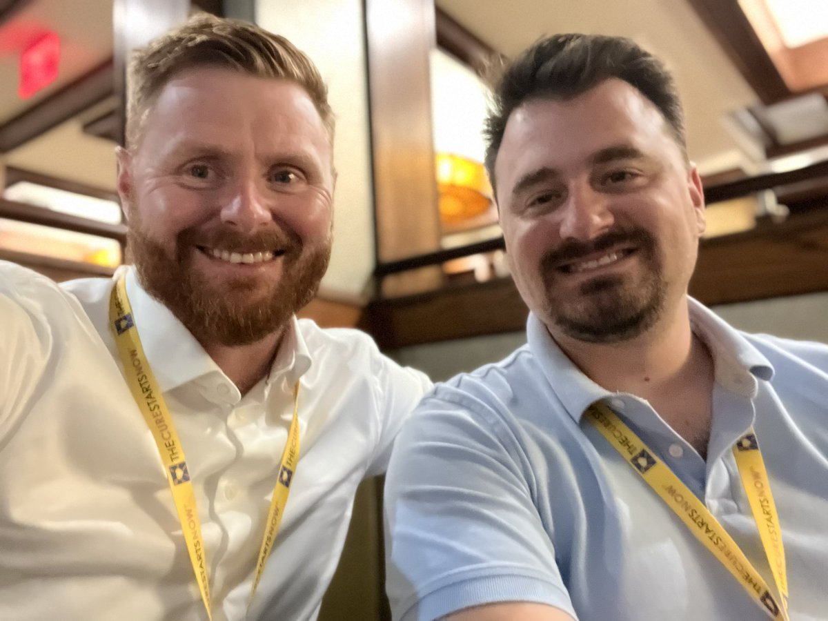 MattDun17's tweet photo. Great opportunity to learn and shape the direction of our current and future #CSRG #DunLab projects with my main man @duchatel_ryan #DIPGSymposium https://t.co/ujqMT96kRt
