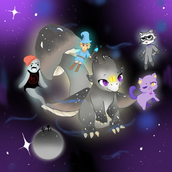 stargaze.zone/marketplace/st… 
Auction is live!!!
Min. bid 2.5k
who's gonna get him?! A collab with <a href="/PixlWizardsNFT/">Pixel Wizards</a> @FN_Ghost33 <a href="/ChillHeadzNFT/">chillheadz.stars 🤙🏽</a> and <a href="/startynft/">starty.stars - Stargaze 💗!</a> 

Lets go <a href="/StargazeZone/">Stargaze ✨🔭</a> community!!!