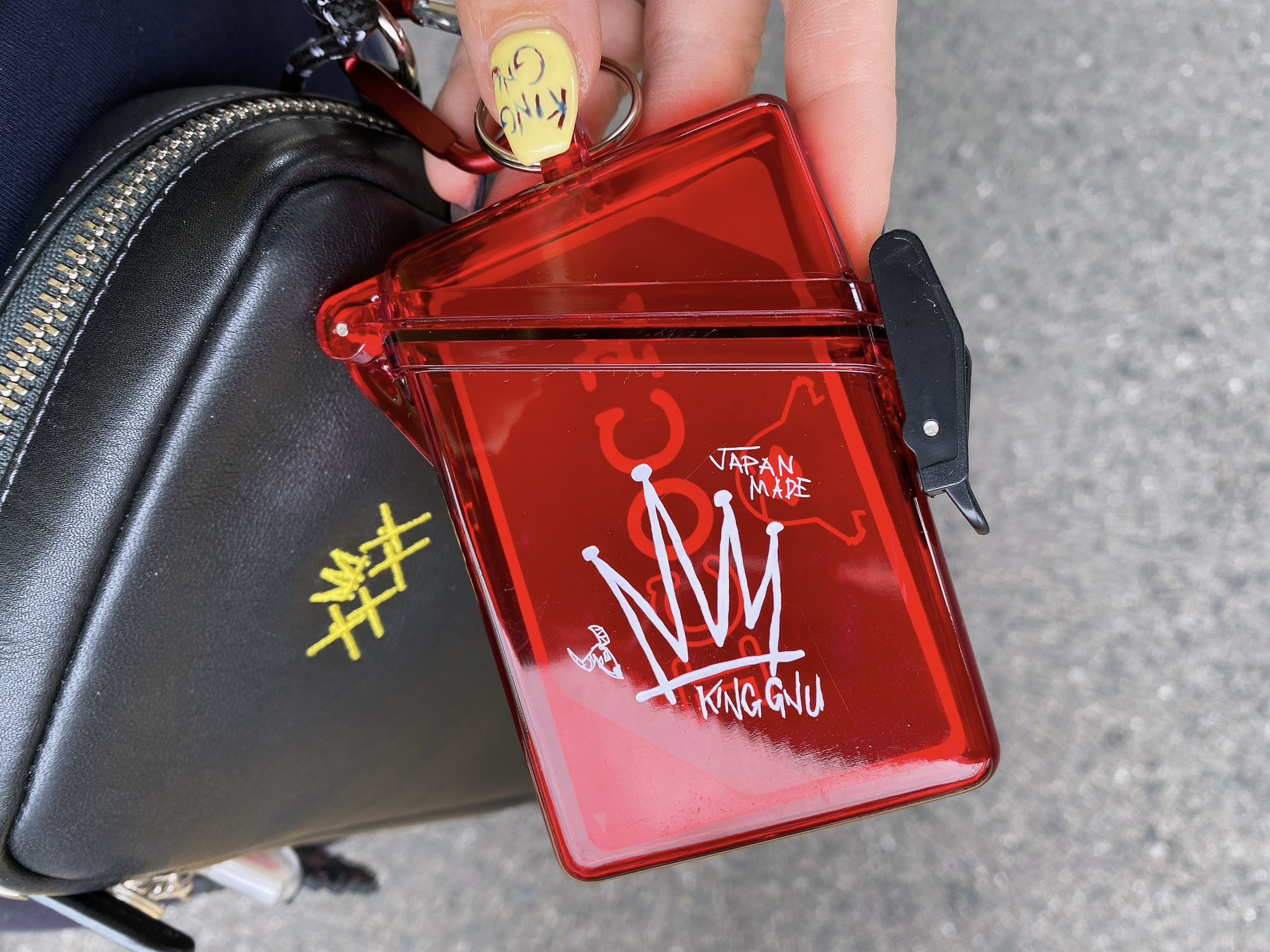 Amazon.co.jp: KING GNU（キングヌー）2023 CLEAR CARD CASE （クリア