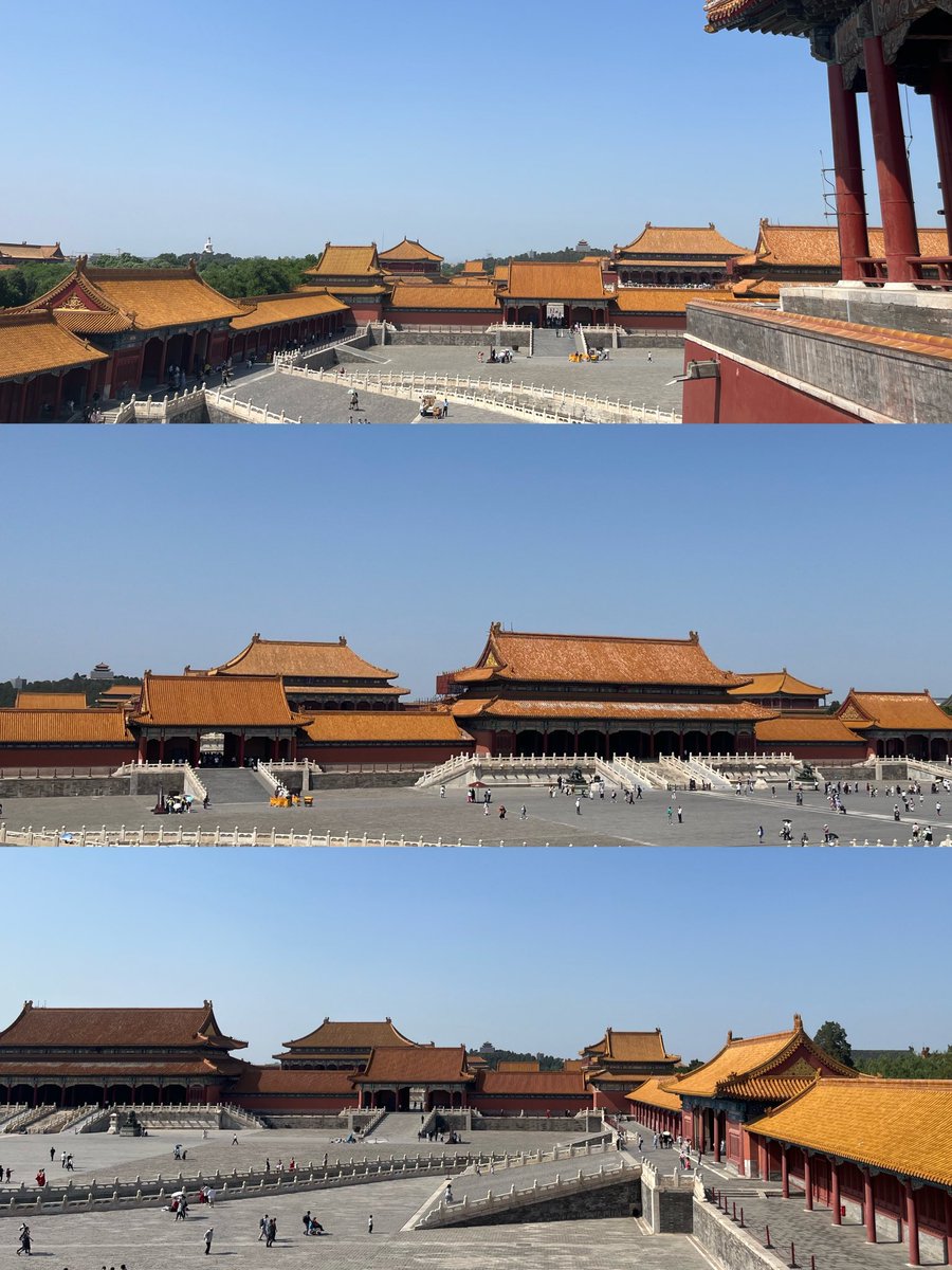 EasonZhangEason's tweet photo. 你看过紫禁城午门上的风景吗?Have you seen the scenery from the top of #Wumen, the southern and largest gate of the #ForbiddenCity in #Beijing? 📸#Beijingcentralaxis https://t.co/nkLjHUMuQb