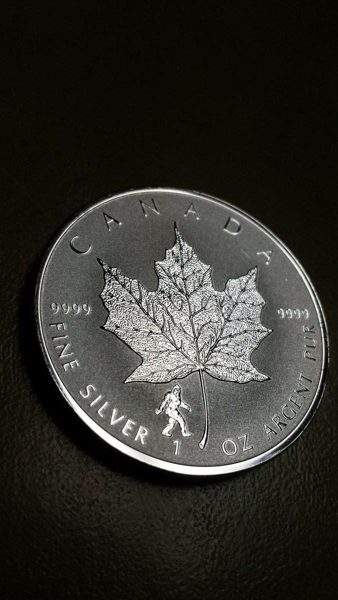 GG_Bullion's tweet photo. The very elusive #Silver Ape.
Reverse Proof Maple Leaf with Bigfoot Privy :)
Keep stackin'!
#silversqueeze #silvercoin #bigfoot #APE #silverbullion #bullion #investment #beyourownbank #Collectibles #reverseproof #RCM https://t.co/O47PmcQvIt