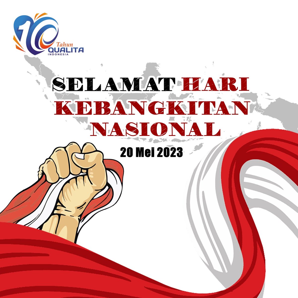Selamat memperingati Hari Kebangkitan Nasional, 20 Mei 2023. Kobarkan semangat demi Indonesia yang lebih baik!
.
.
.
#QualitaIndonesia #KebangkitanNasional 
#TechnicalServices #TechnicalMaintenance #FieldManagedService #FieldServiceMonitoring
